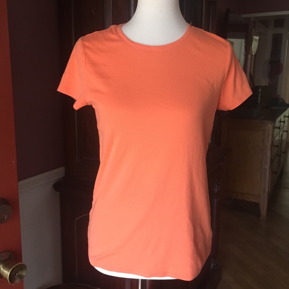 New Faded Glory Orange T-Shirt size Large